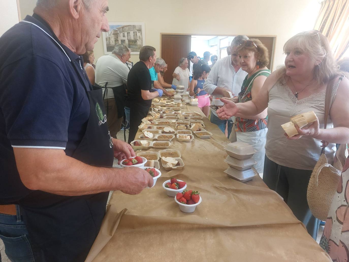 Calor y sabor para despedir la feria agroalimentaria de Linares de Riofrío