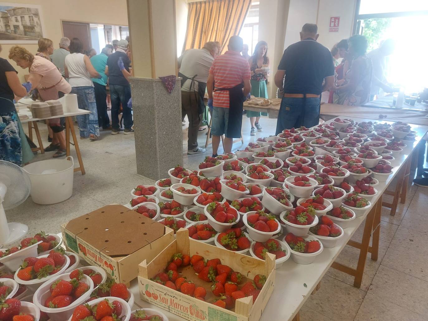 Calor y sabor para despedir la feria agroalimentaria de Linares de Riofrío