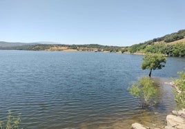 Embalse de Santa Teresa.