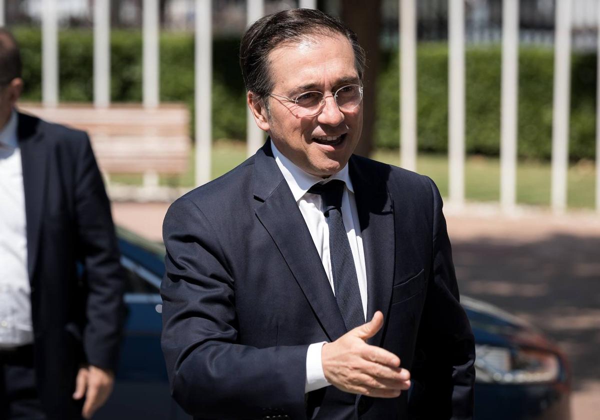 El ministro de Asuntos Exteriores, José Manuel Albares.