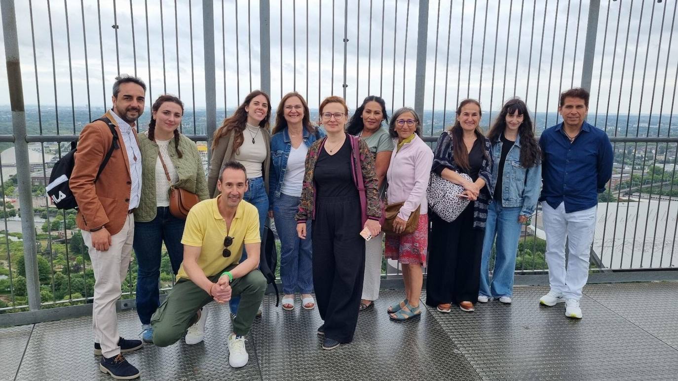 Béjar, Guijuelo y Los Santos conocen en Alemania el trabajo con personas emigrantes