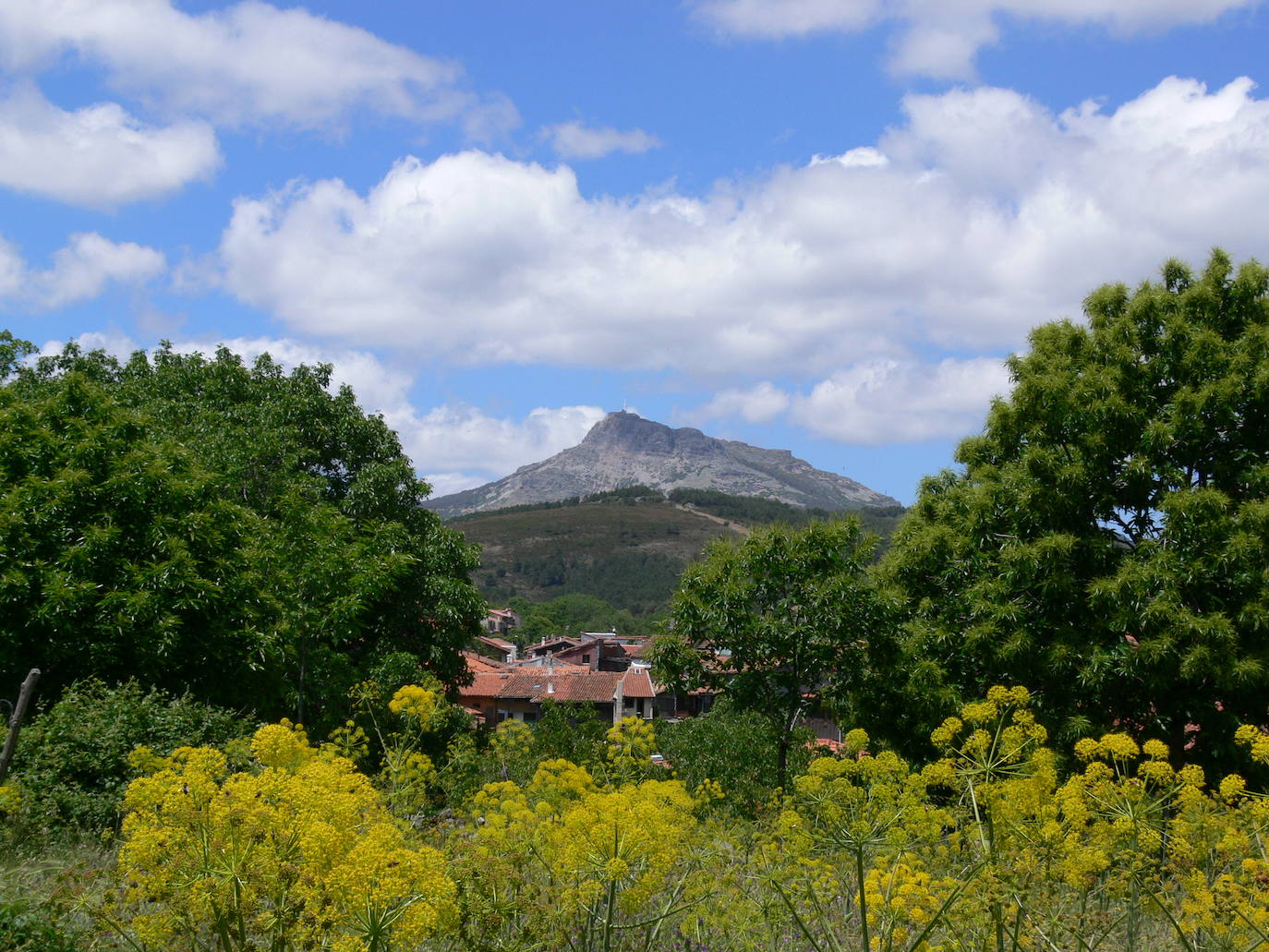 Vista panorámica del pueblo.