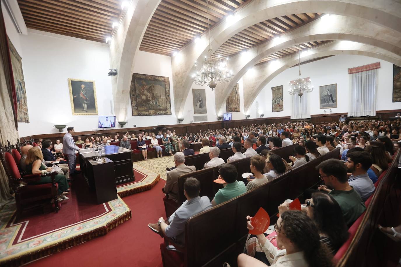Salamanca, capital mundial del español: 2.800 estudiantes de 82 países arrancan los Cursos Internacionales de Verano