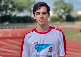 Diego Ruiz, en Las Pistas del Helmántico.