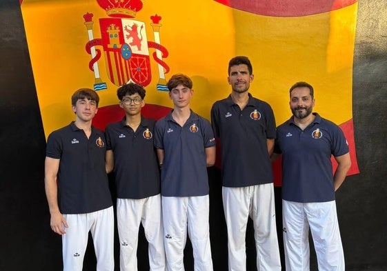 Alejandro Sánchez Palomero, en la concentración de la selección española de taekwondo.