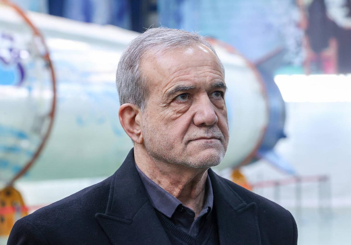 El presidente iraní, Masud Pezeshkian.