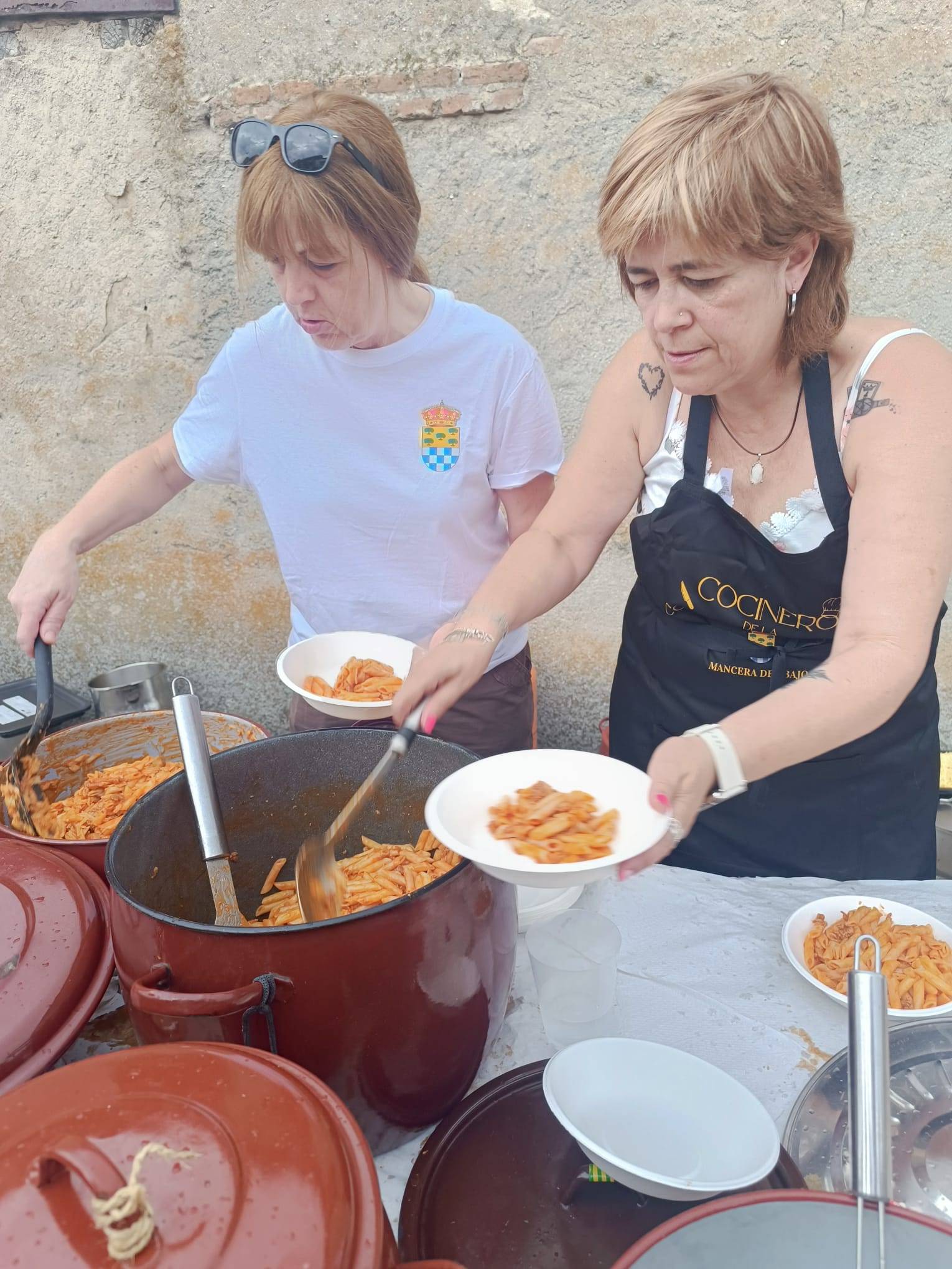 Los macarrones más deliciosos en Mancera de Abajo