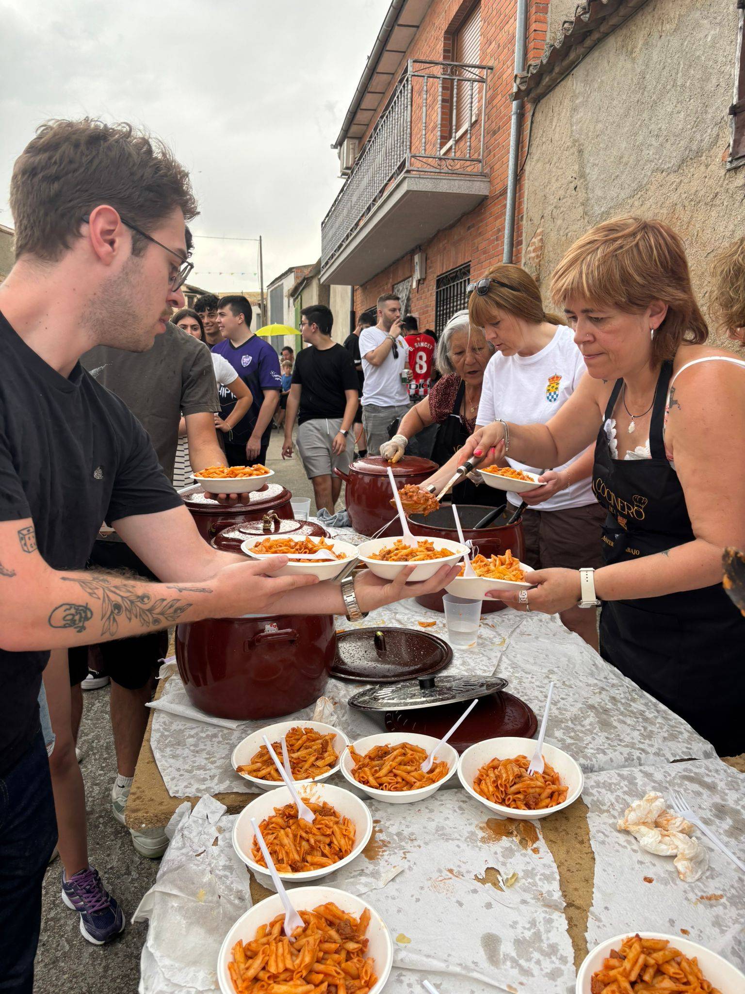 Los macarrones más deliciosos en Mancera de Abajo