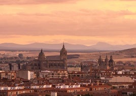 Vista panorámica de Salamanca.
