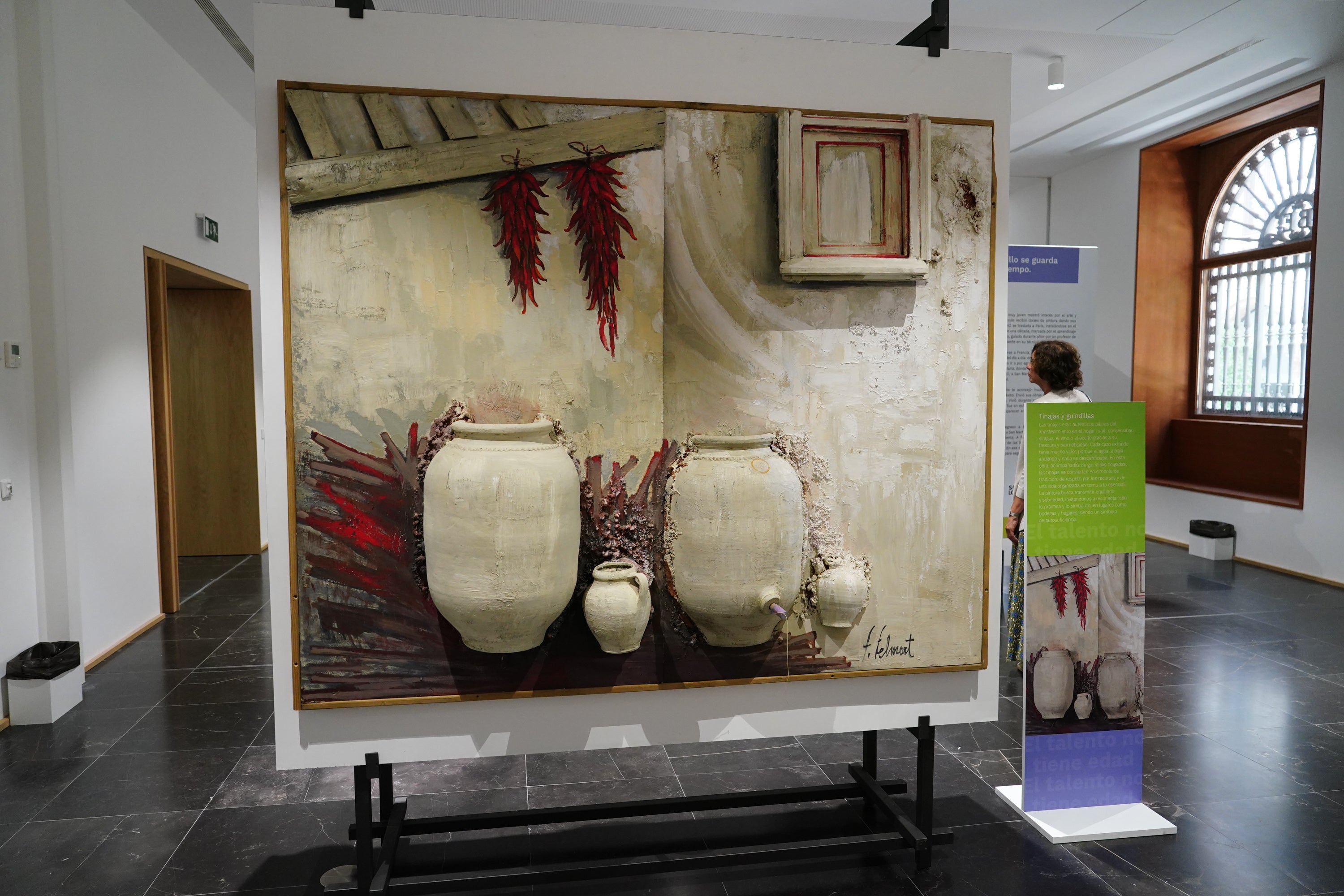 &#039;El talento no tiene edad&#039;, una exposición donde la memoria se convierte en arte