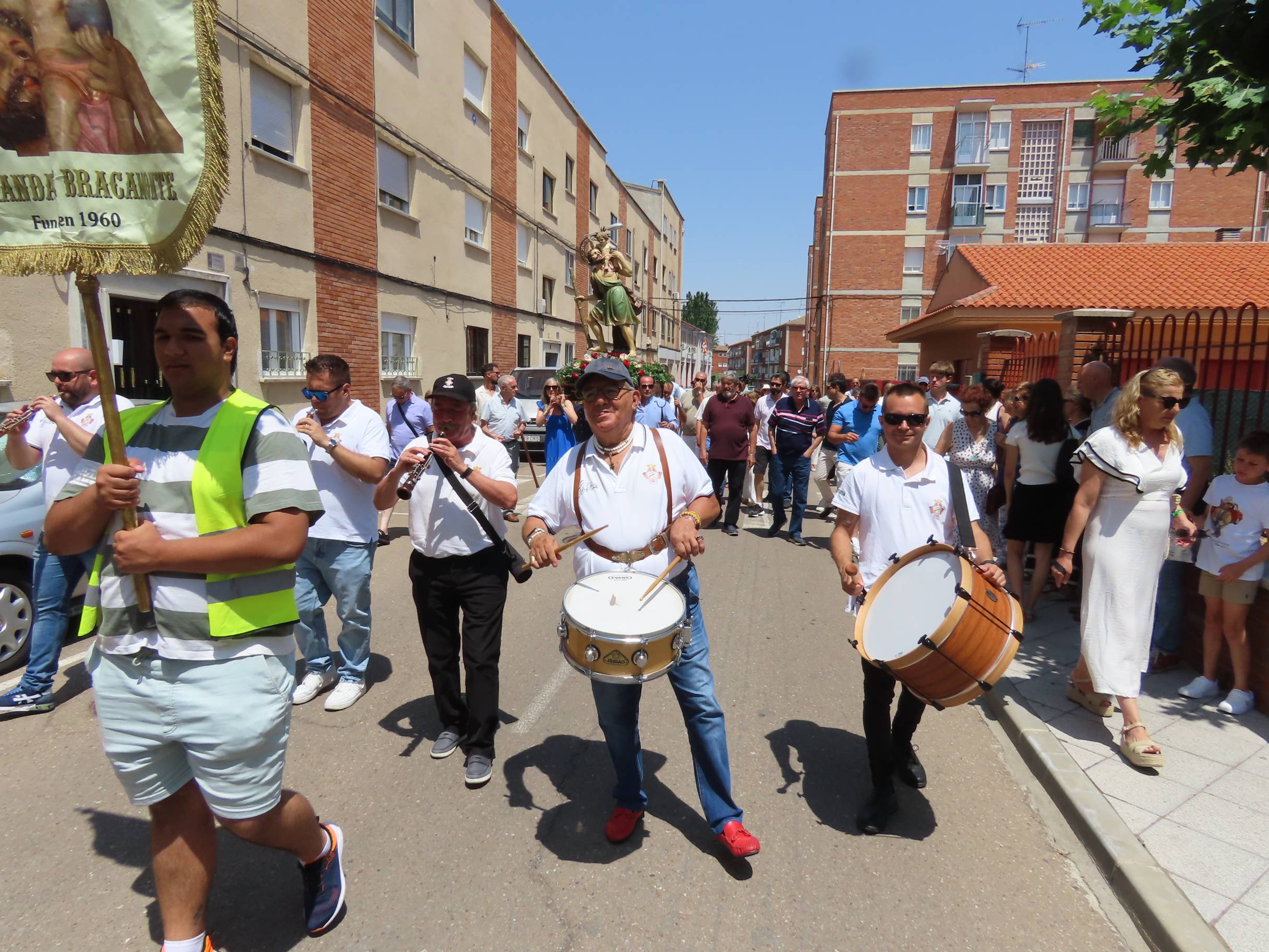Bendición por San Cristóbal en Peñaranda