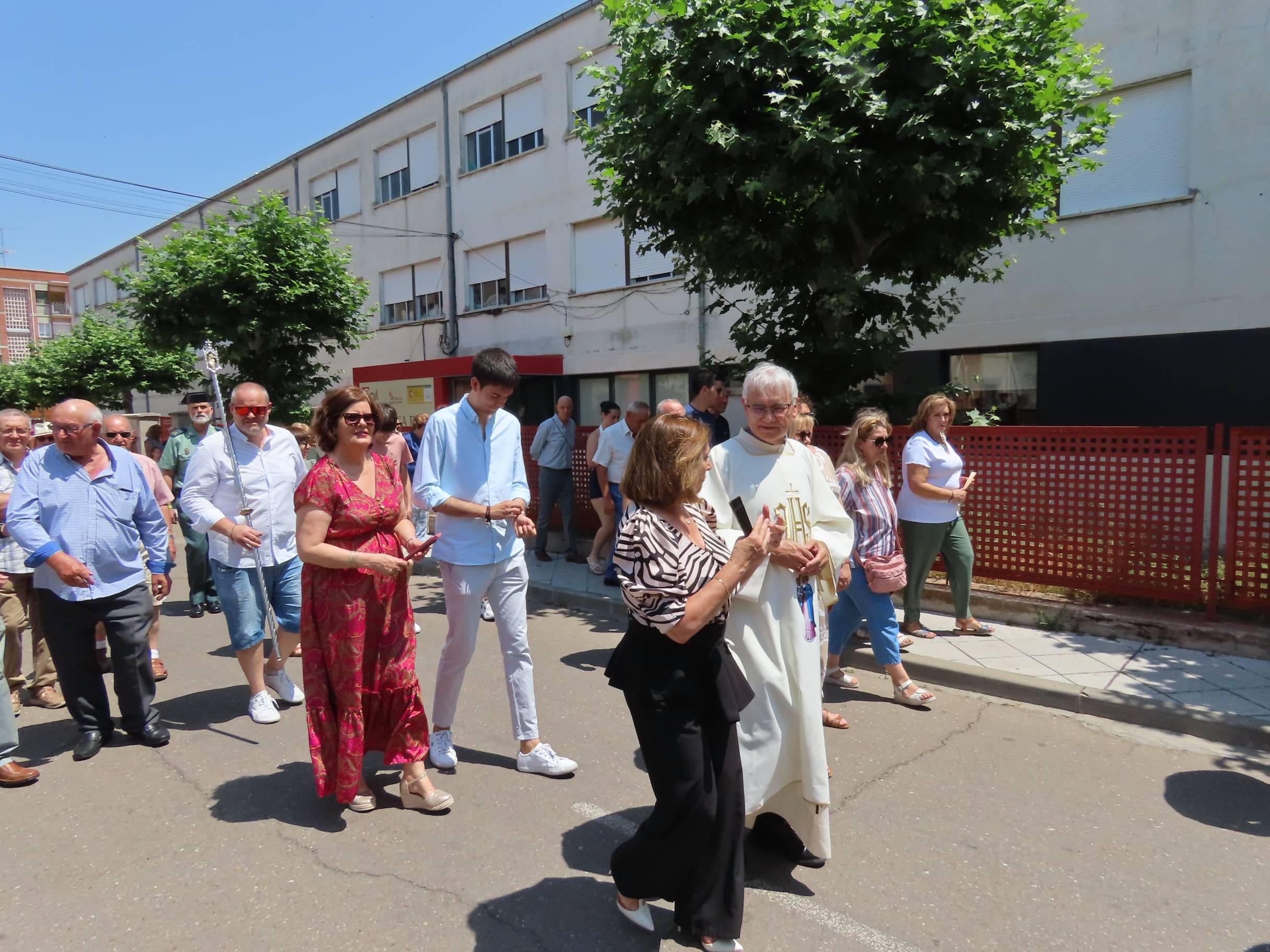 Bendición por San Cristóbal en Peñaranda