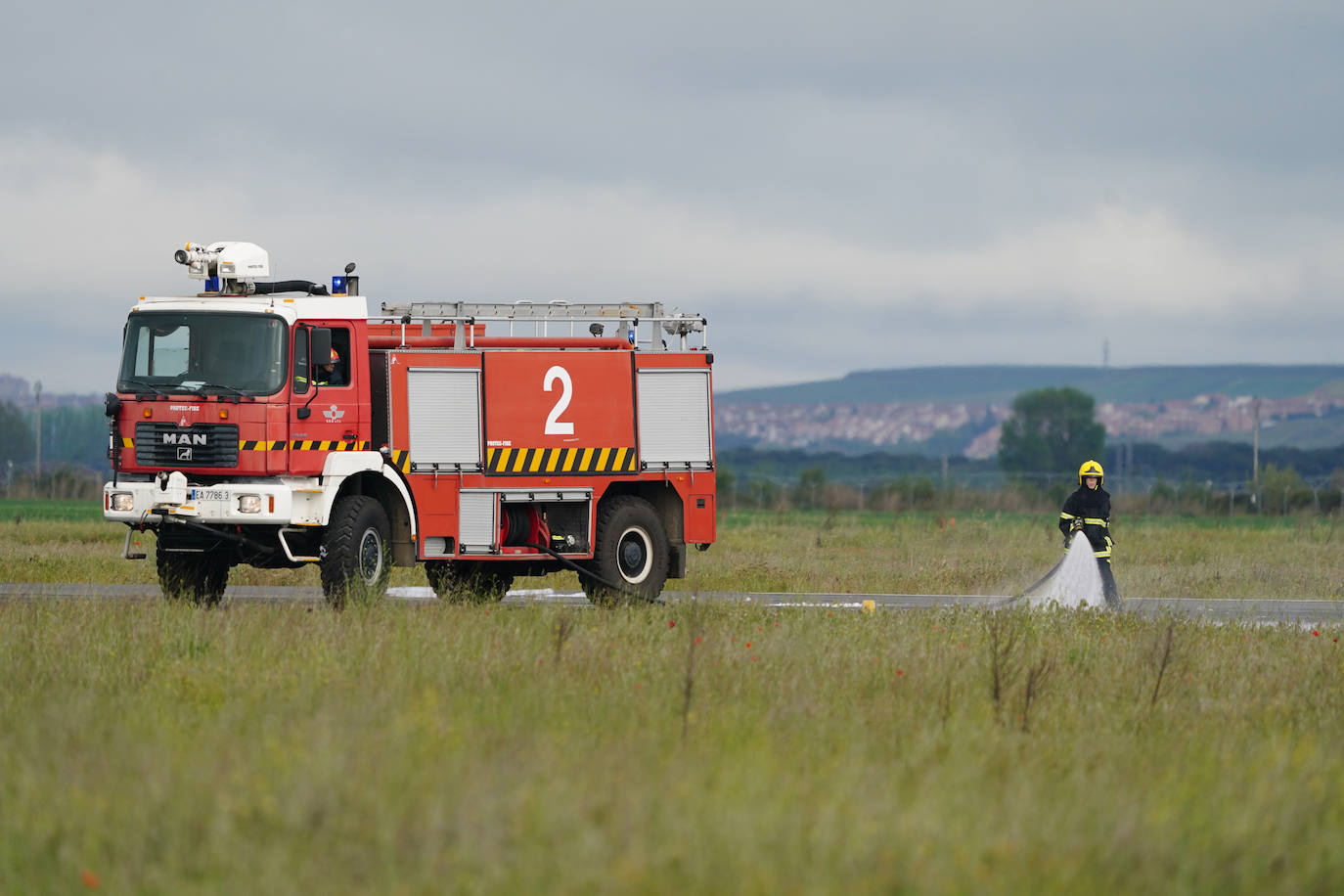 Bomberos de la Diputación de Salamanca.