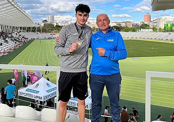 Rodrigo Fito, con Ramiro Morán en una imagen de archivo.