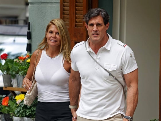 Makoke y su pareja.