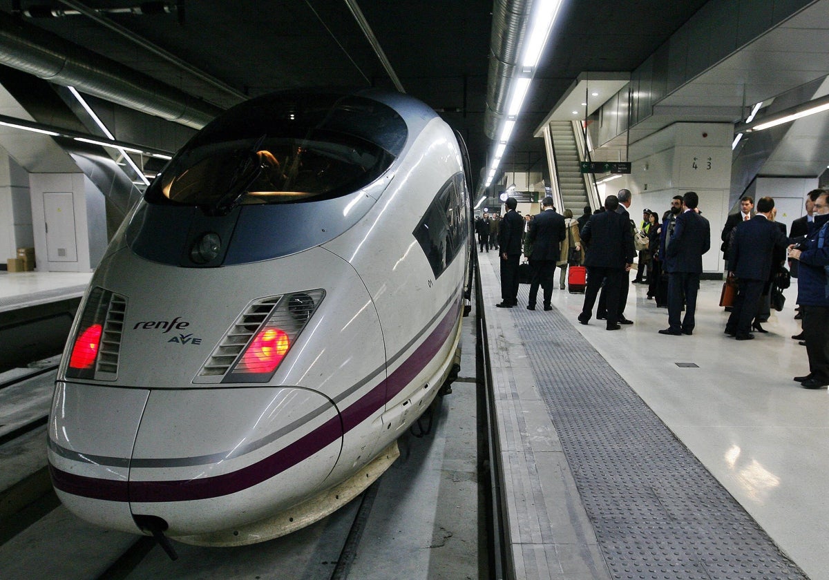 Estación de Barcelona Sants de donde sale el Alvia.