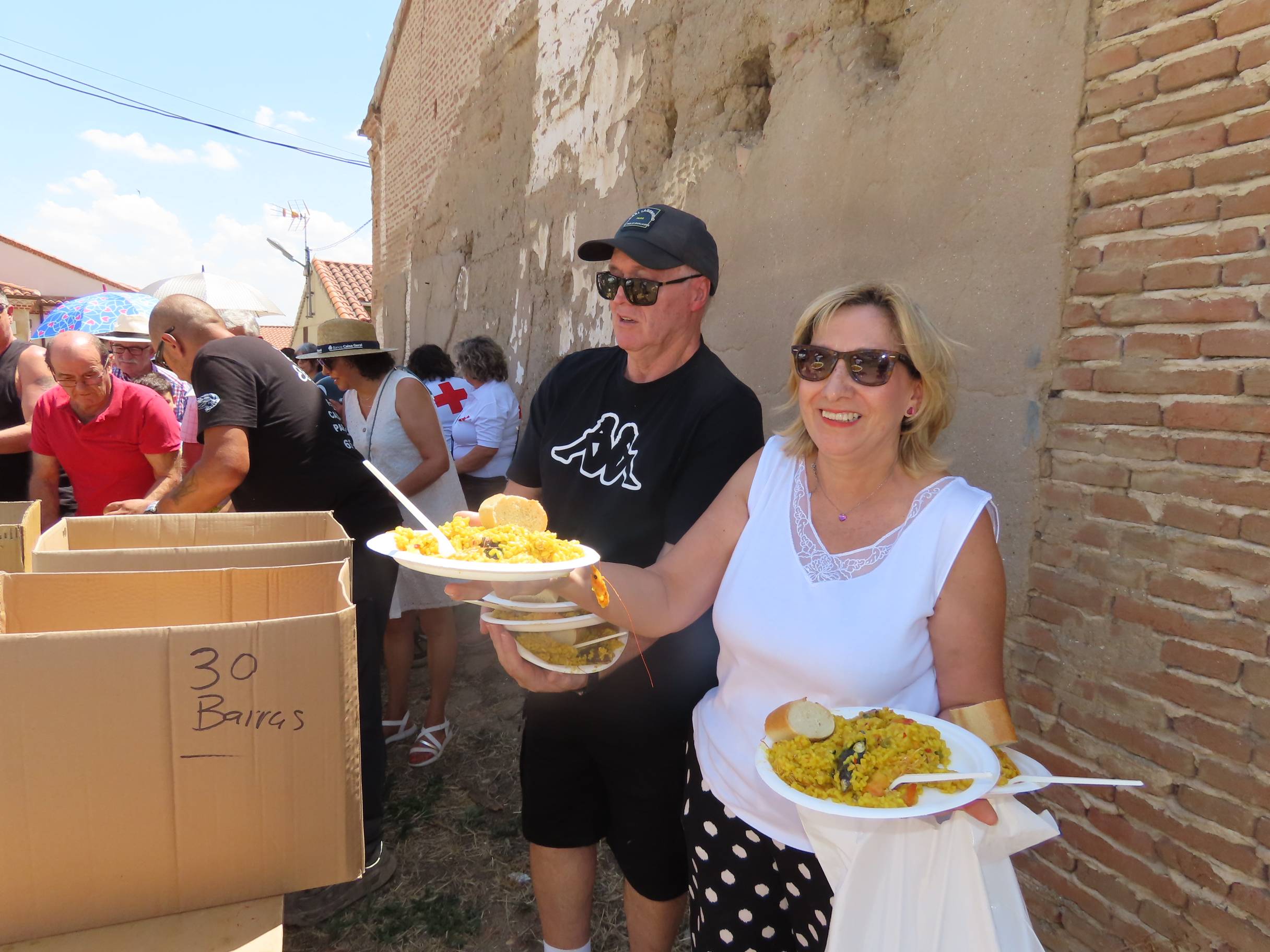 400 platos de paella para poner fin a las fiestas de Mancera