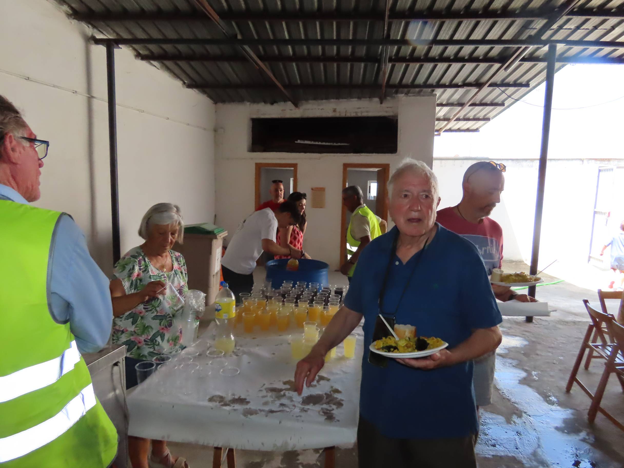 400 platos de paella para poner fin a las fiestas de Mancera