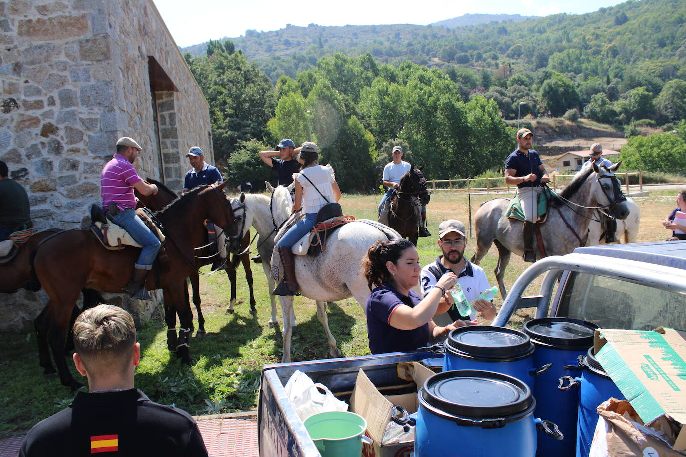 Cantagallo congrega a los amantes de los caballos en su primera ruta ecuestre