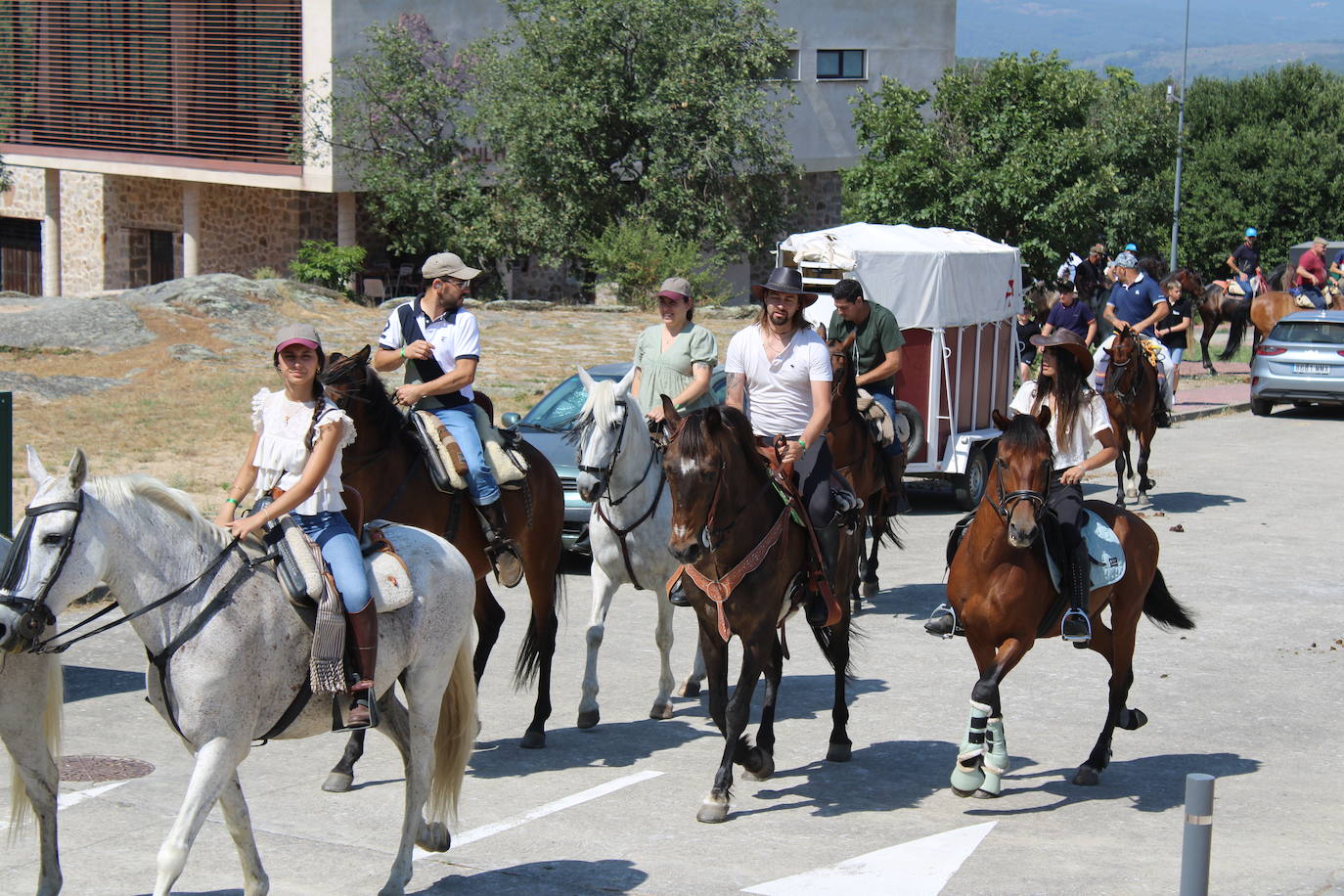 Cantagallo congrega a los amantes de los caballos en su primera ruta ecuestre