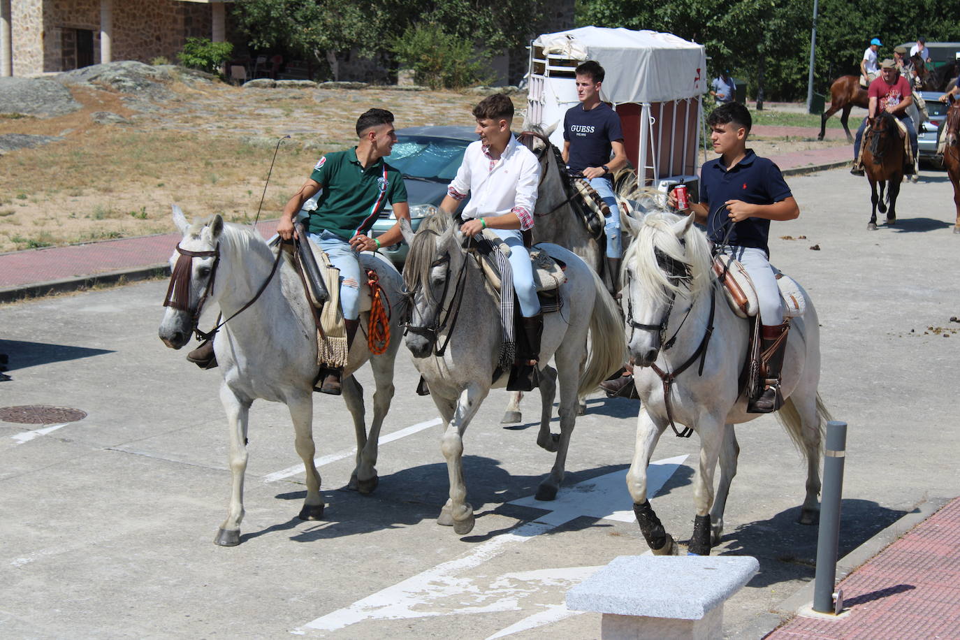 Cantagallo congrega a los amantes de los caballos en su primera ruta ecuestre