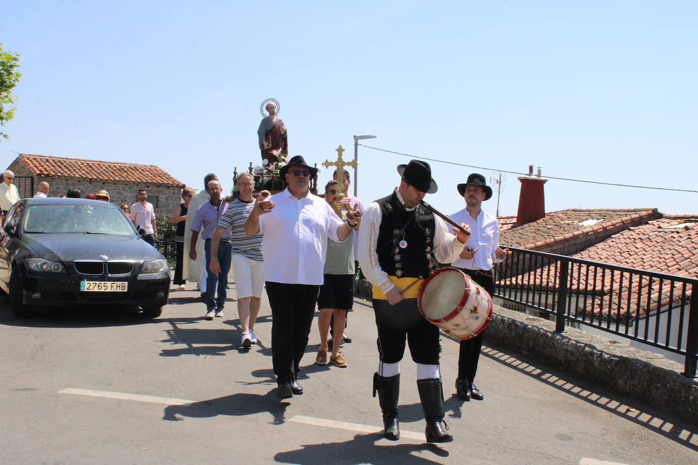 Despedida a San Pedro en La Puebla de San Medel