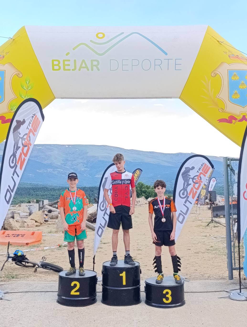 Béjar disfruta con el trial