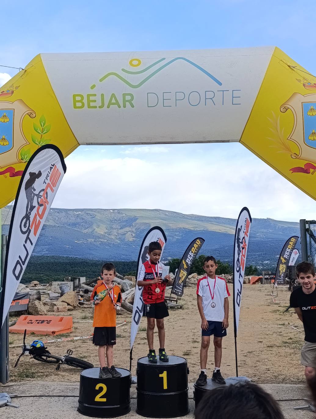 Béjar disfruta con el trial
