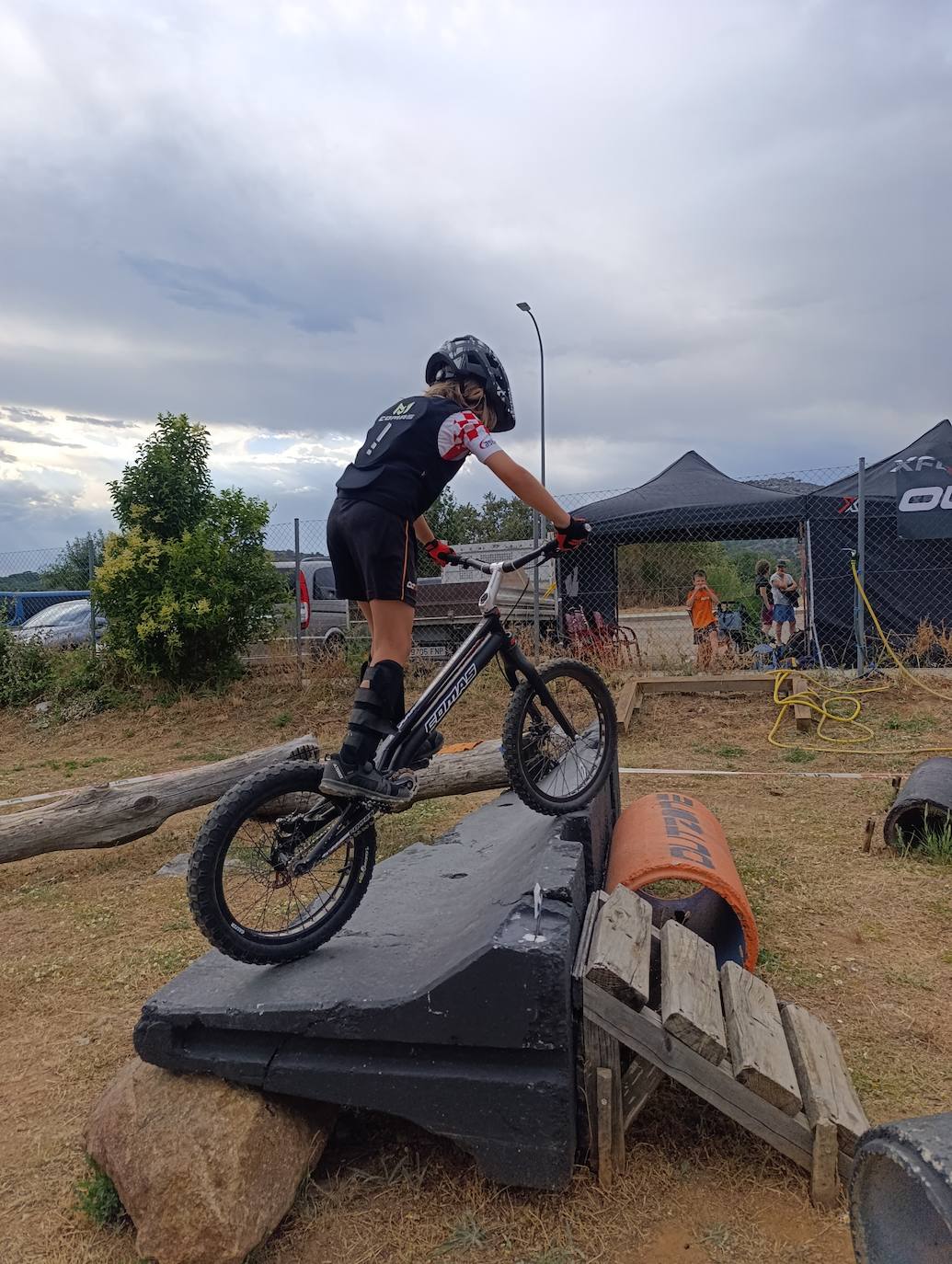 Béjar disfruta con el trial