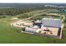 Proceso de construcción del Centro de Tecnología y Mantenimiento de Equipos de ENUSA.