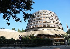 Fachada de la Sede del Tribunal Constitucional.