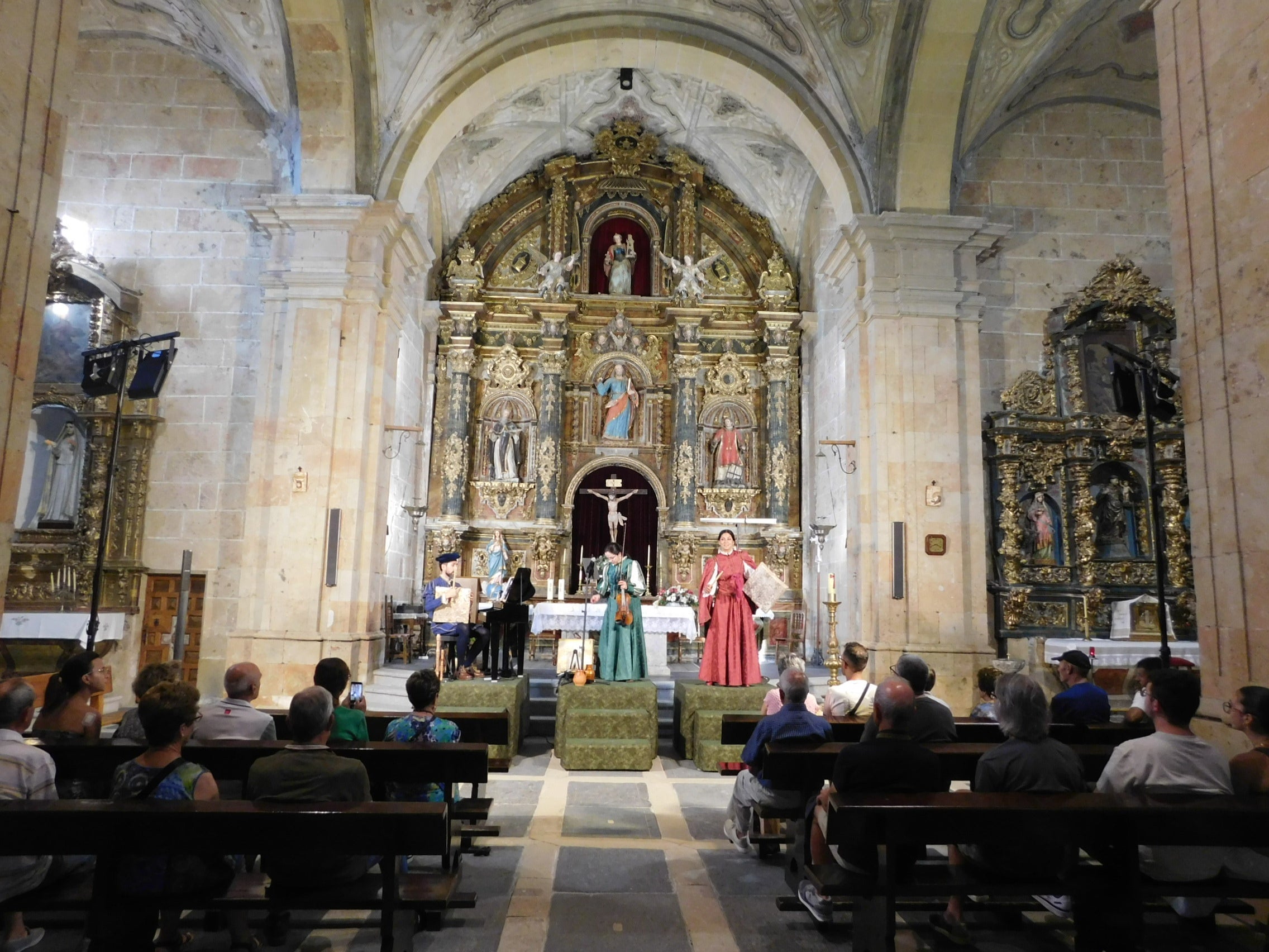 &#039;Arcos y Ecos&#039; llega a la monumental iglesia de Cantalpino