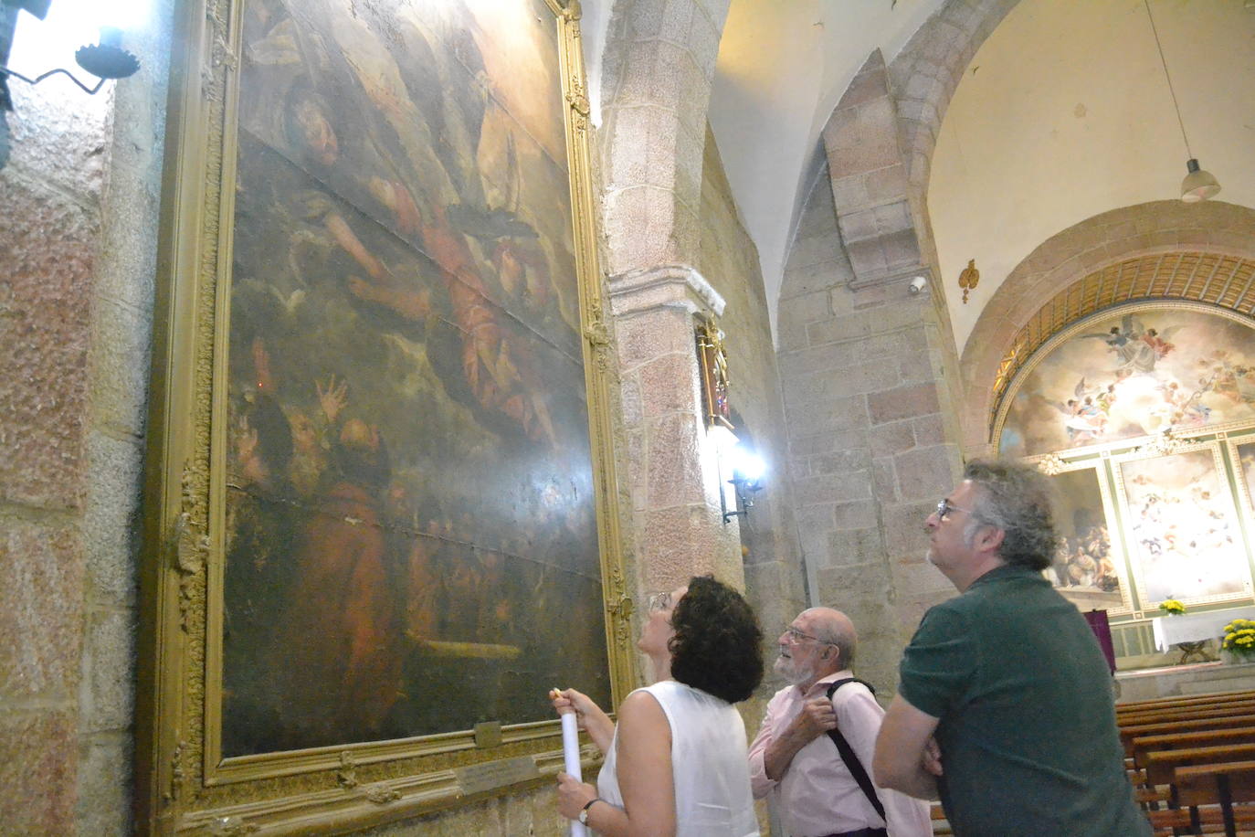 Vitigudino restaurará la obra “Ascensión de la Virgen “ y certificará la autoría del cuadro