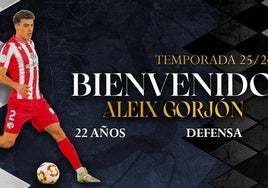 Unionistas anuncia su tercera incorporación: el defensa Aleix Gorjón