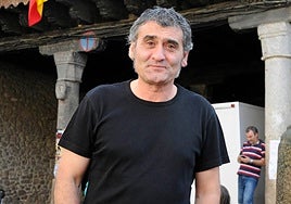 Alfonso Buenaventura Calvo, alcalde de San Martín del Castañar.