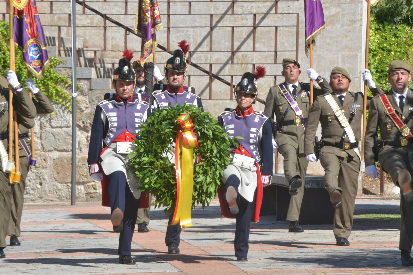 El merecido recuerdo a la heroica resistencia mirobrigense