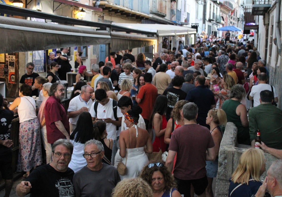 Béjar disfruta ya del Festival de blues