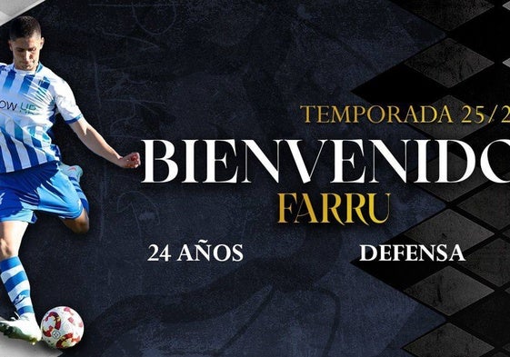 Unionistas refuerza su defensa con el fichaje de 'Farru'