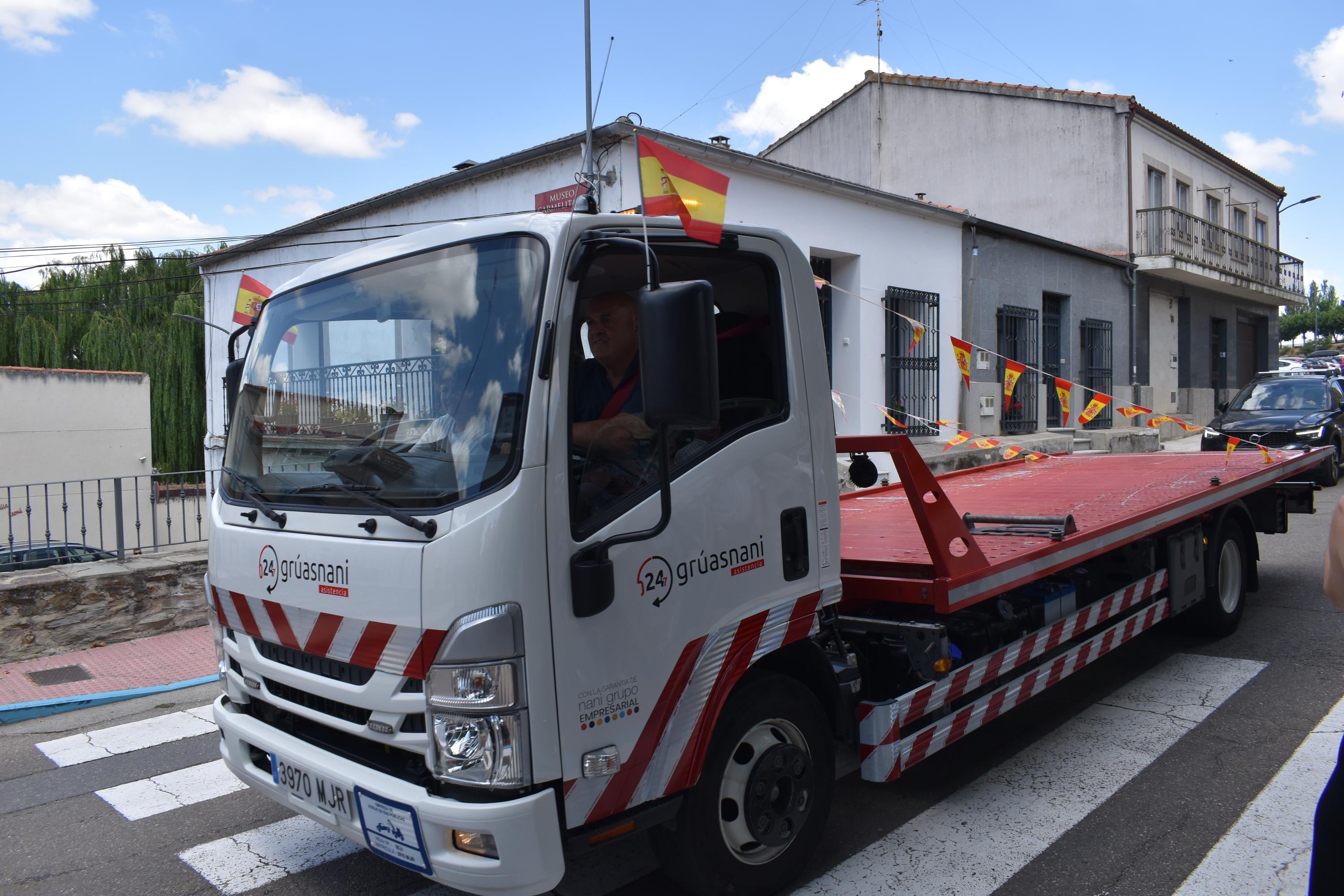 Devoción sobre ruedas en Alba de Tormes por San Cristóbal