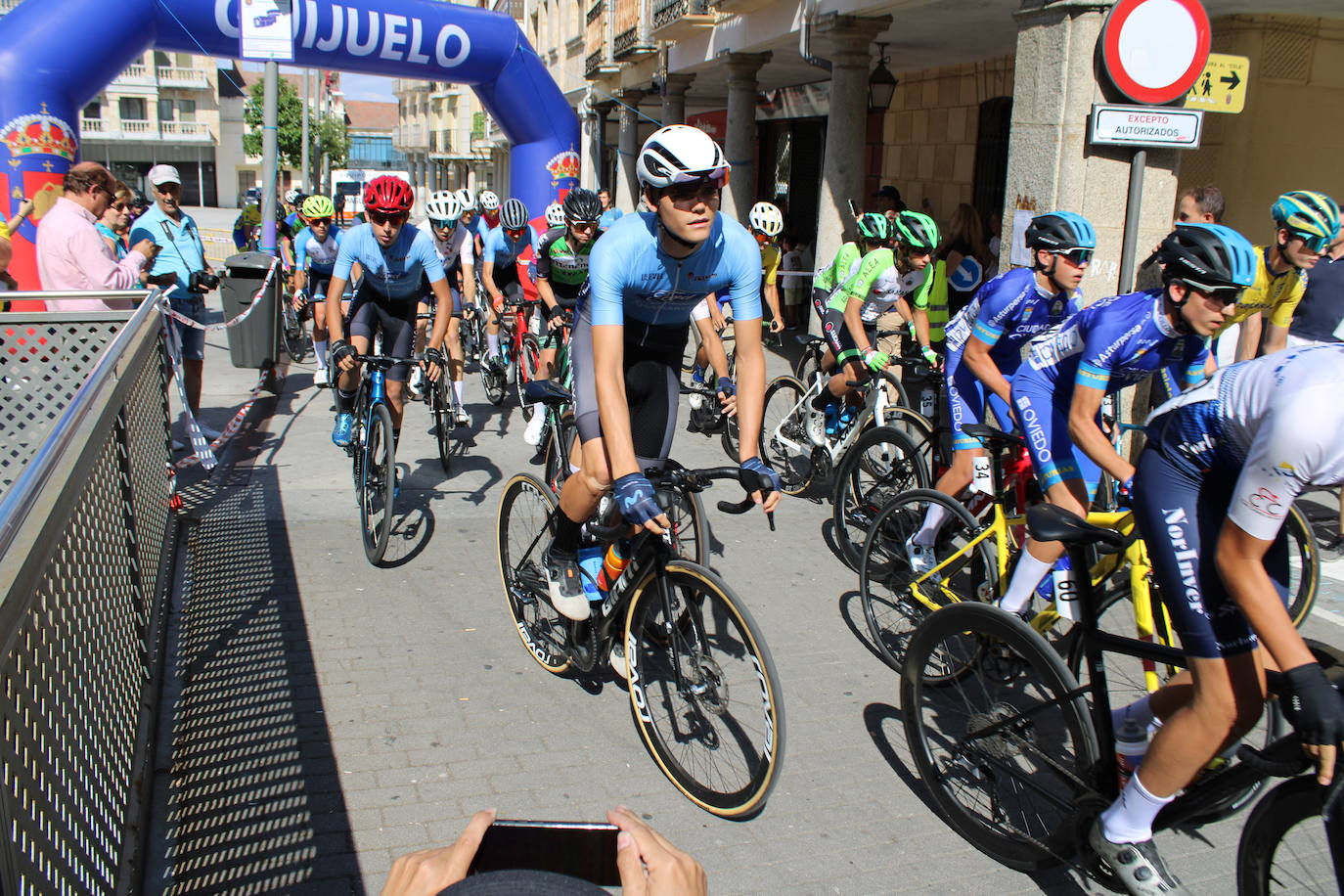 Guijuelo disfruta de la segunda etapa de su vuelta ciclista