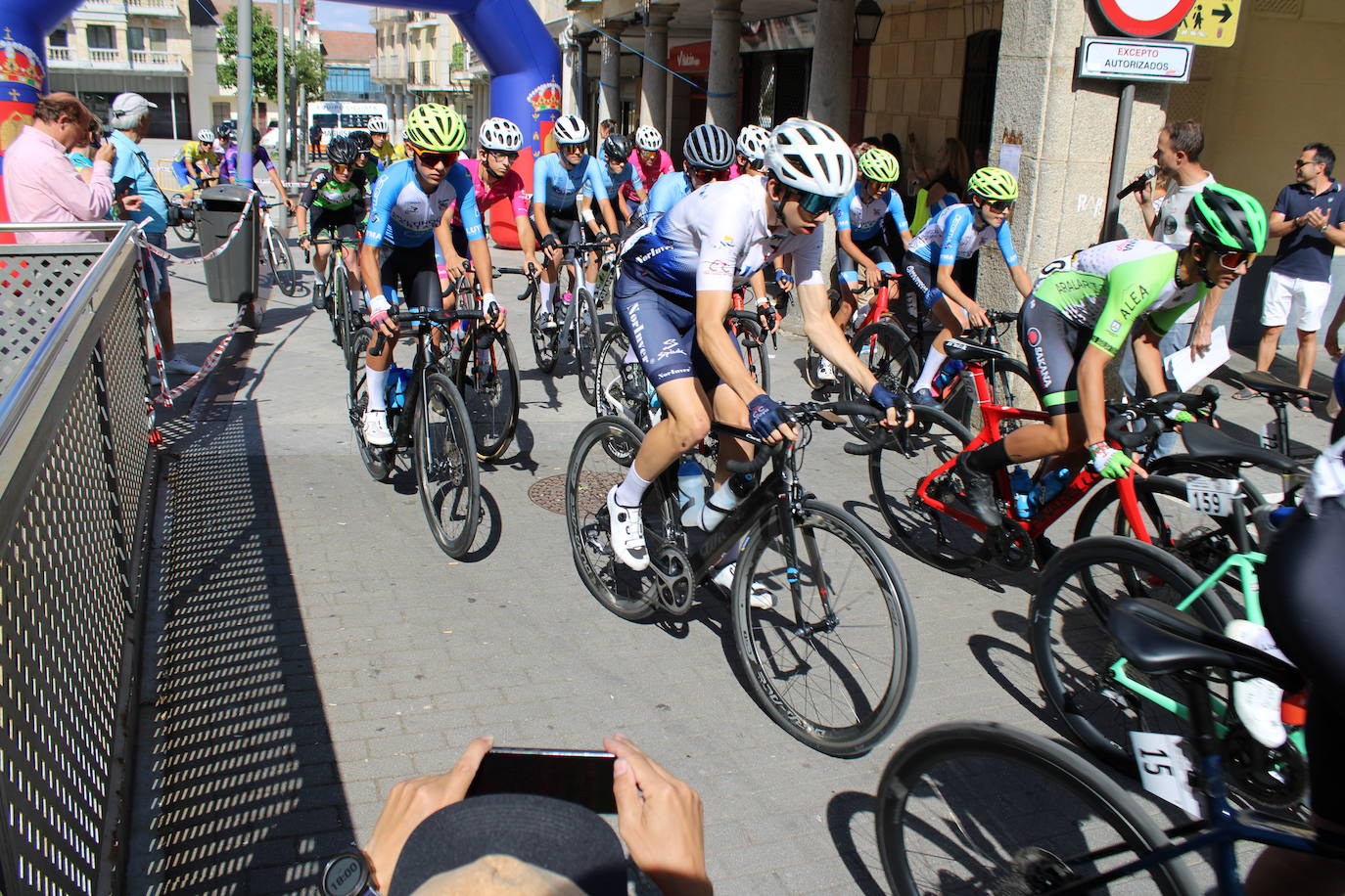 Guijuelo disfruta de la segunda etapa de su vuelta ciclista
