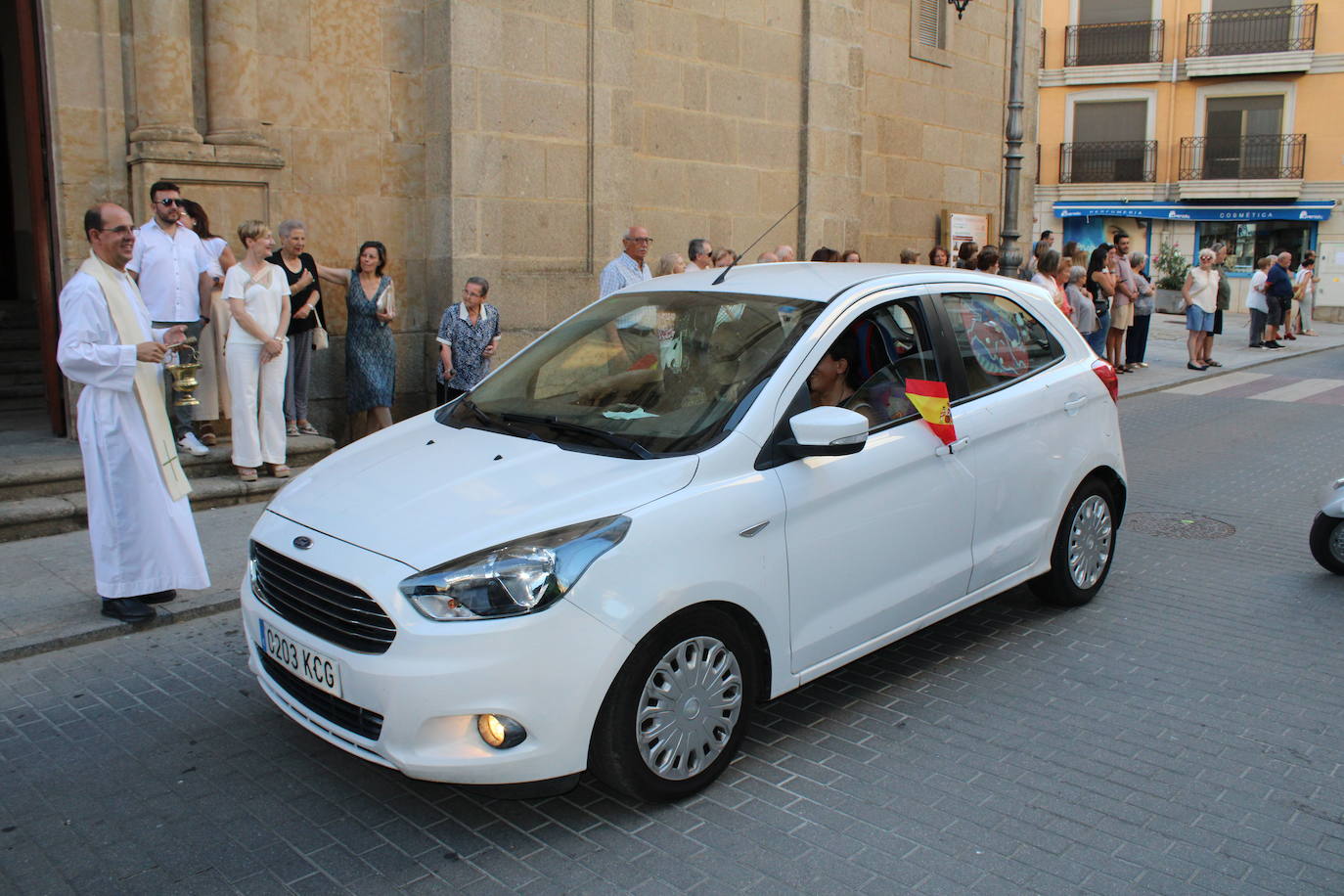 Guijuelo recibe la bendición de San Cristóbal