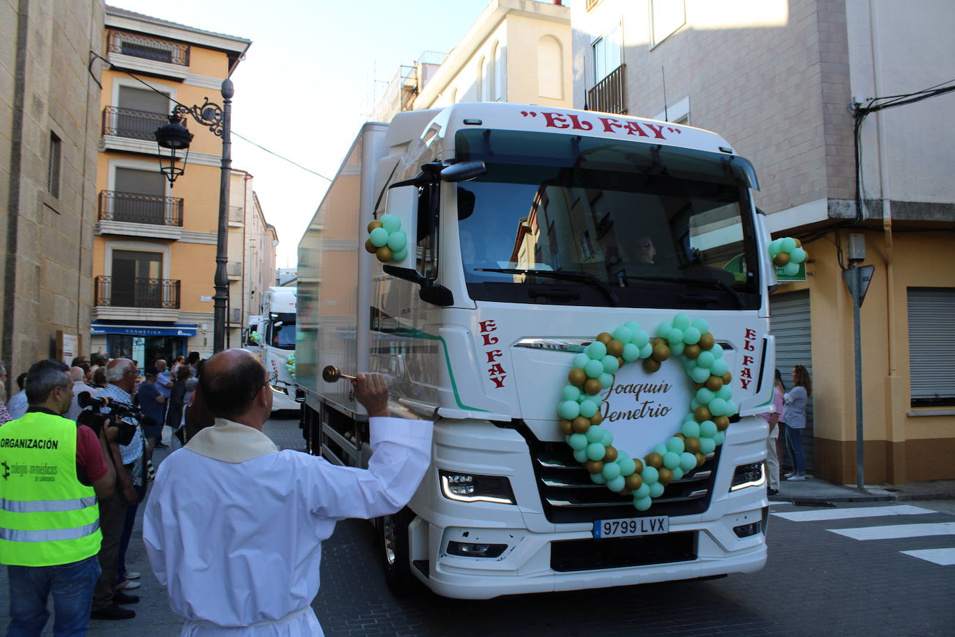 Guijuelo recibe la bendición de San Cristóbal