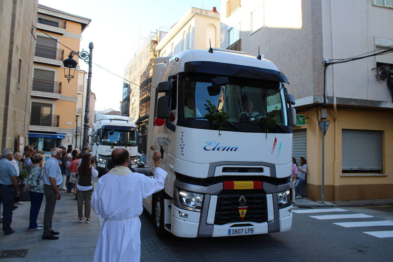 Guijuelo recibe la bendición de San Cristóbal