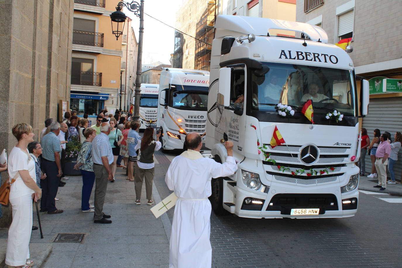 Guijuelo recibe la bendición de San Cristóbal