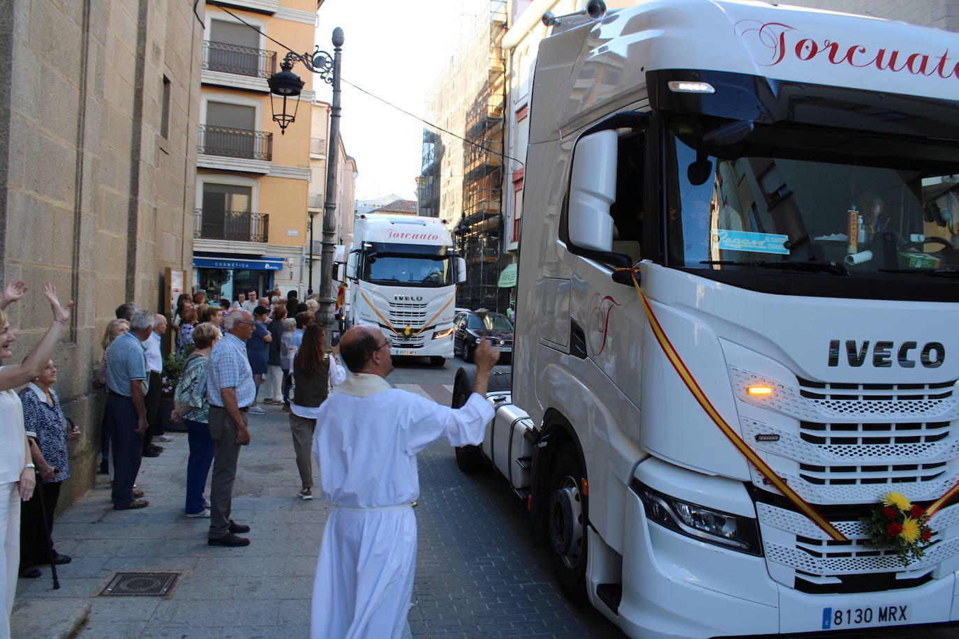 Guijuelo recibe la bendición de San Cristóbal