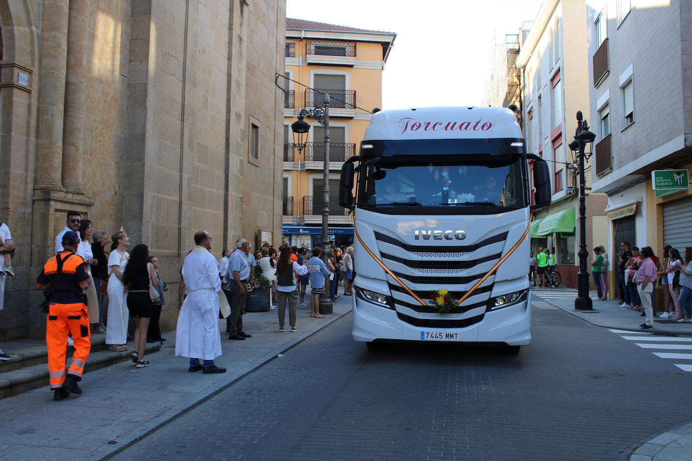 Guijuelo recibe la bendición de San Cristóbal