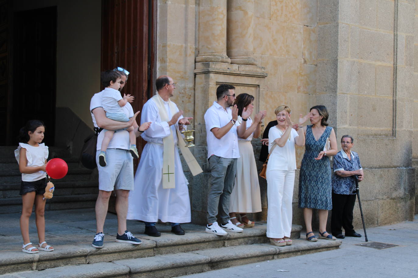 Guijuelo recibe la bendición de San Cristóbal