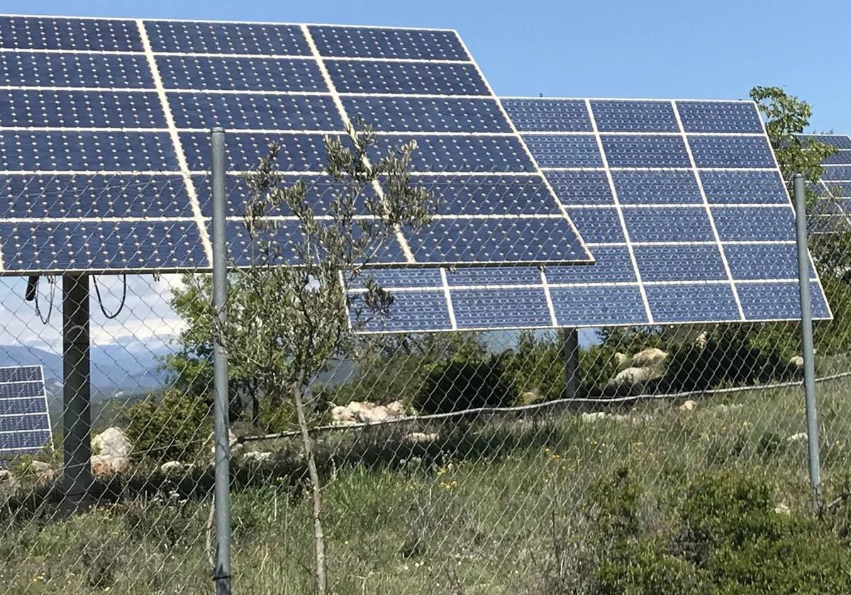 Placas solares.
