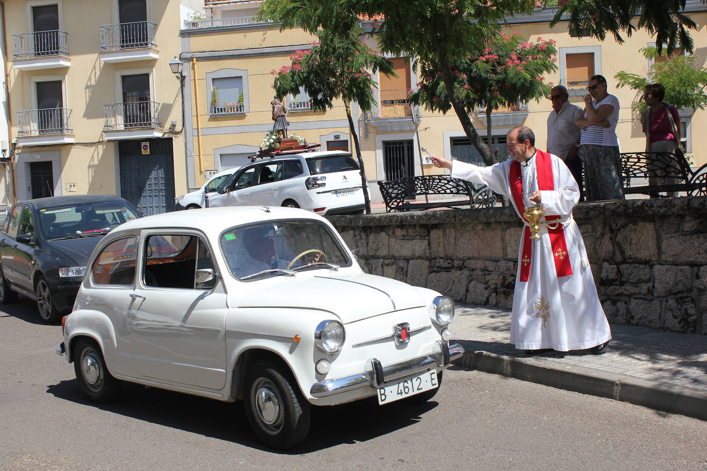 San Cristóbal vela por los conductores de Ciudad Rodrigo